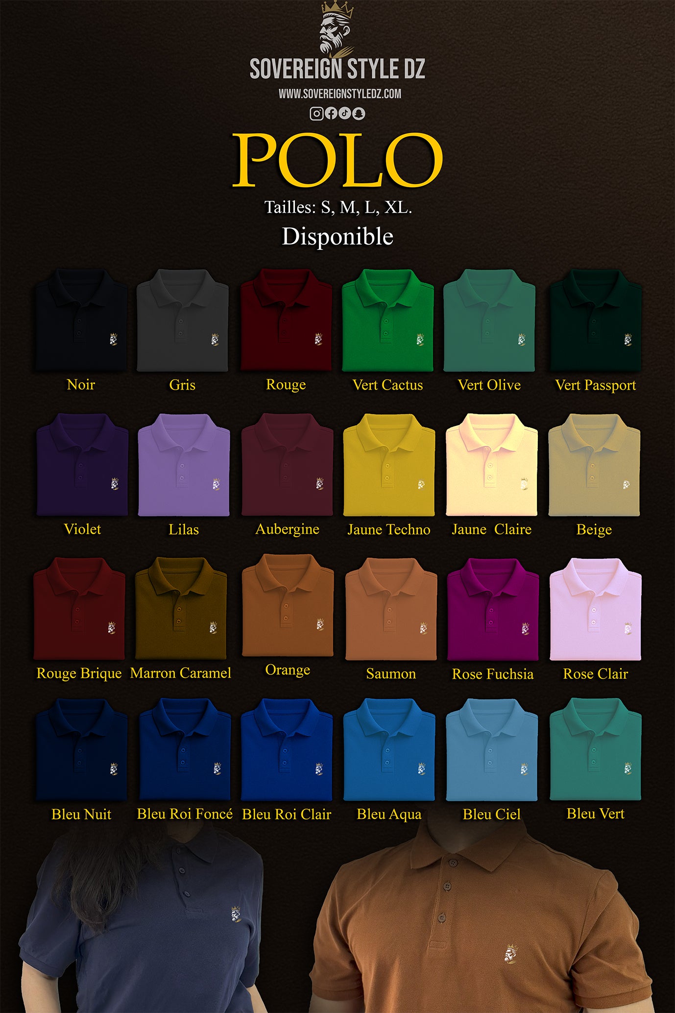 POLO DEMI MANCHE (POLO0001)