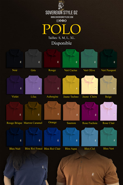 POLO DEMI MANCHE (POLO0001)
