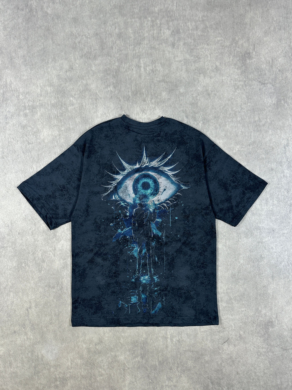 T-shirt Oversize Acid Wash Satoru Gojo | Rikugan (JK0002)