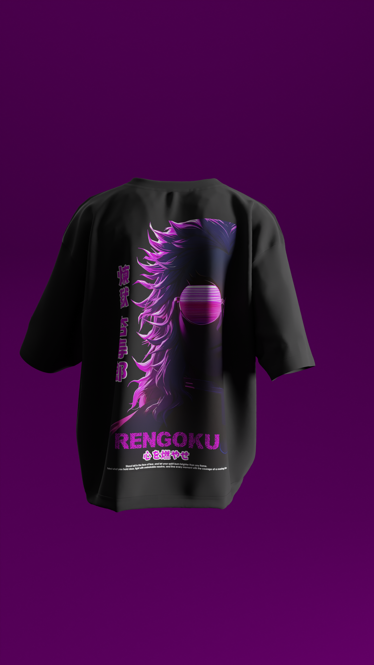 T-shirt Oversize Kyojuro Rengoku (DS0001)