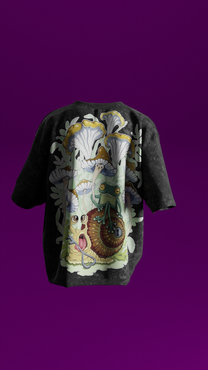 T-shirt Oversize Acide (Model0003)