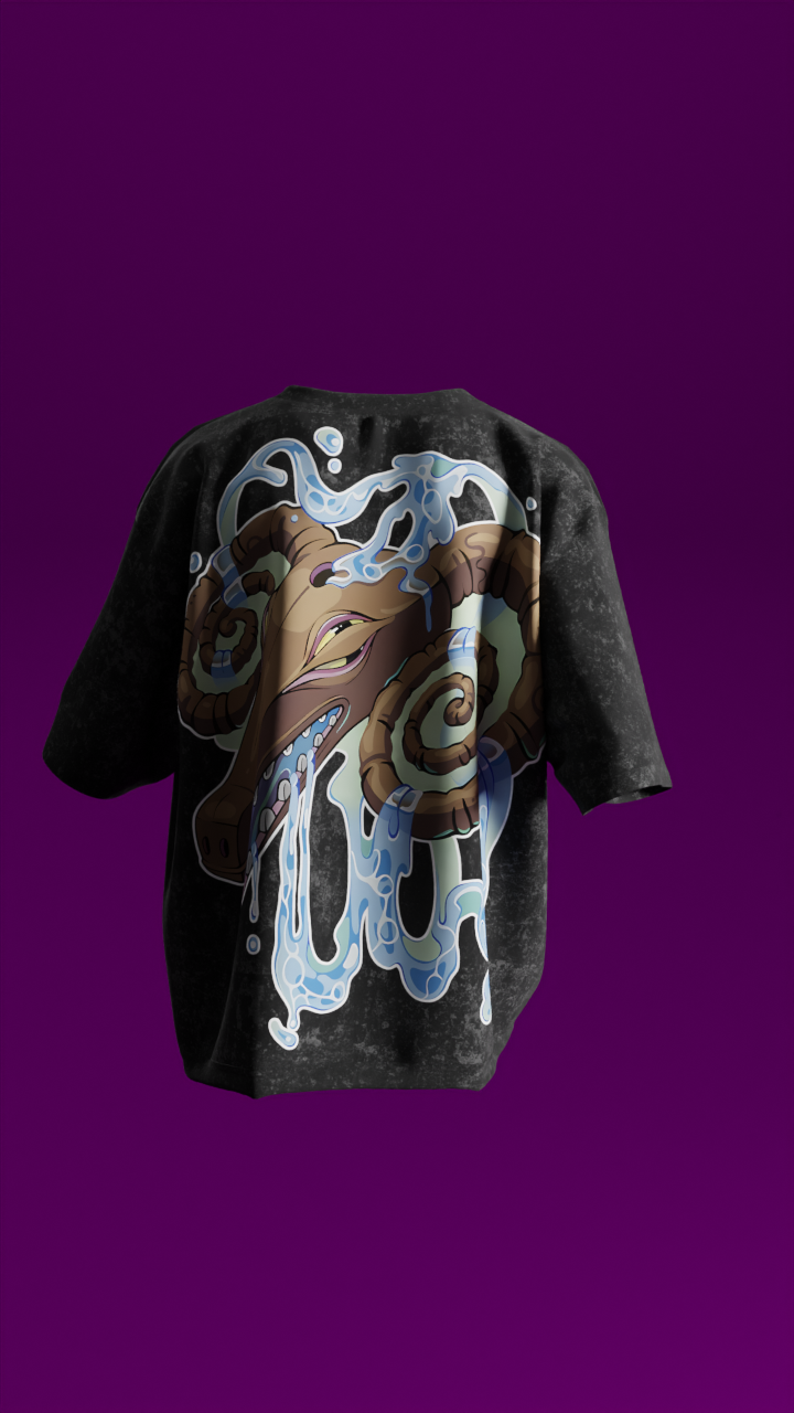 T-shirt Oversize Acide (Model0004)