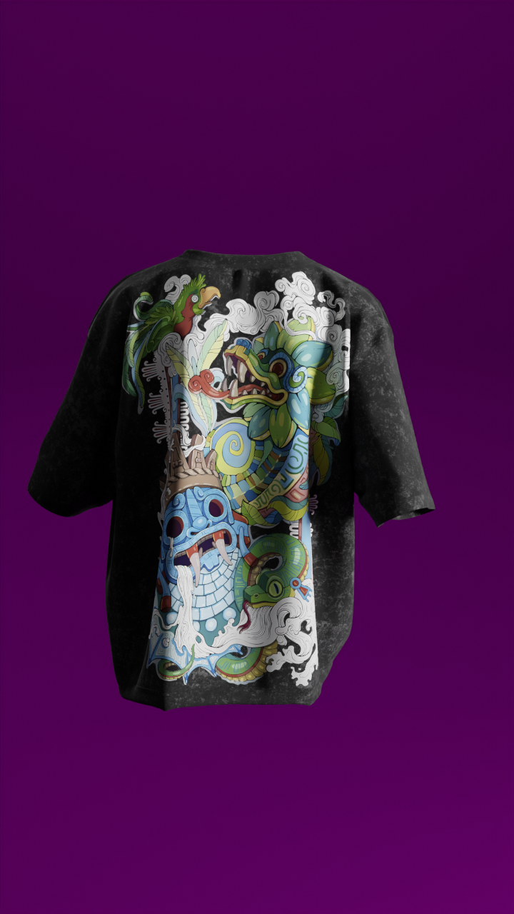 T-shirt Oversize Acide (Model0006)