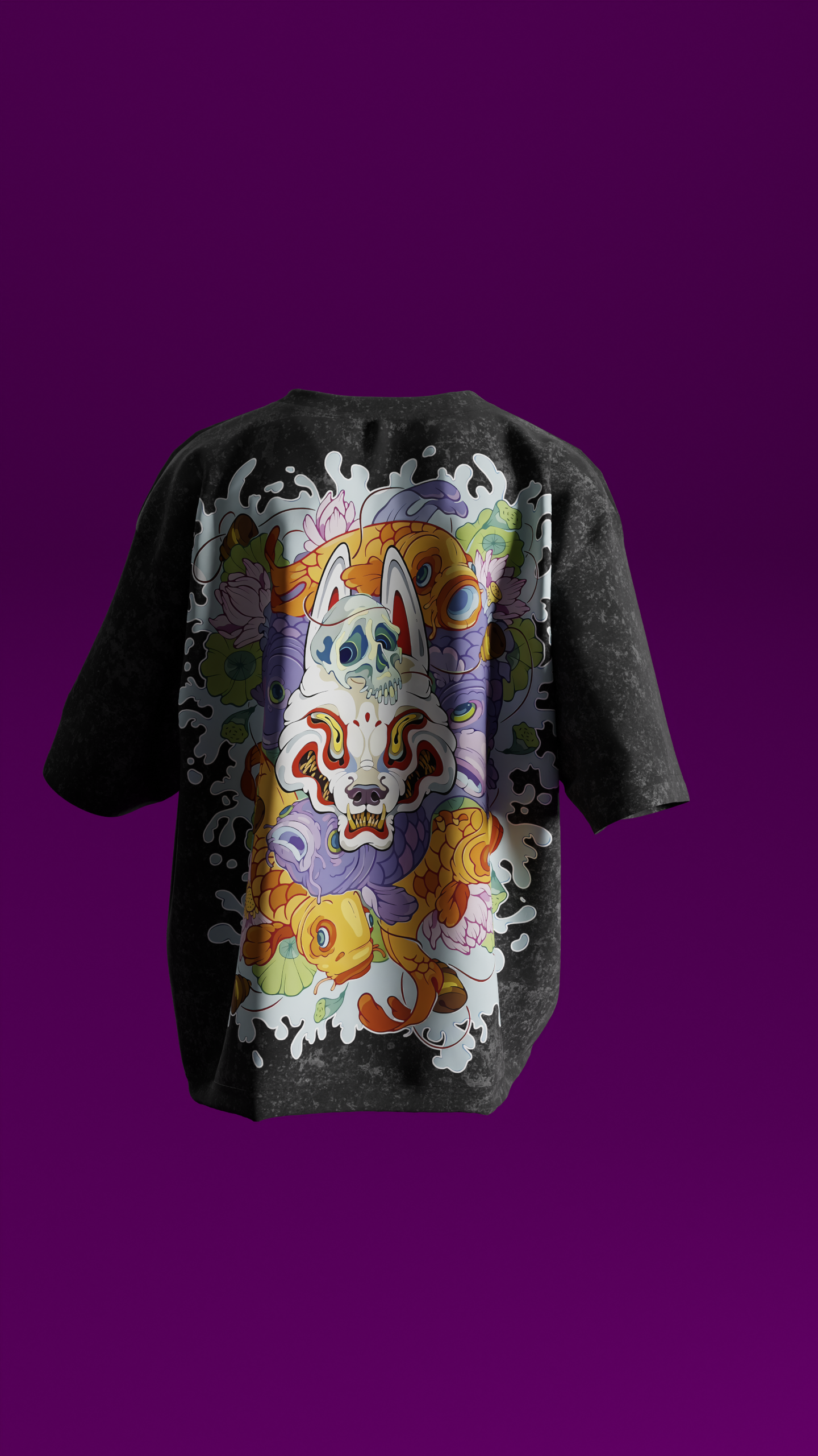 T-shirt Oversize Acide (Model0009)
