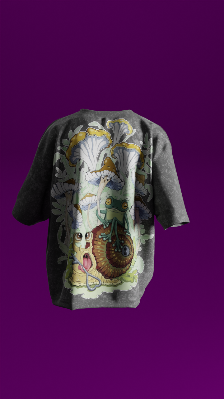 T-shirt Oversize Acide (Model0003)