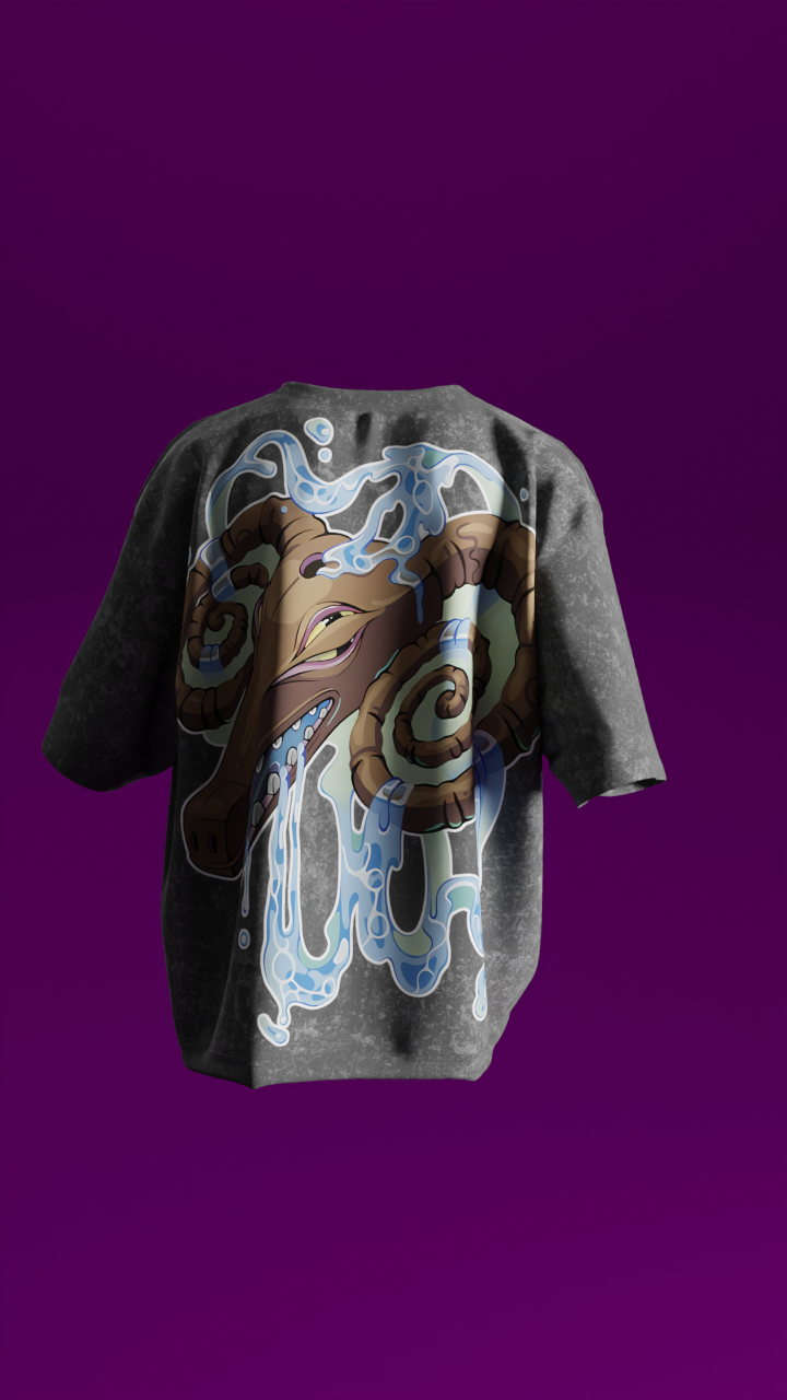 T-shirt Oversize Acide (Model0004)