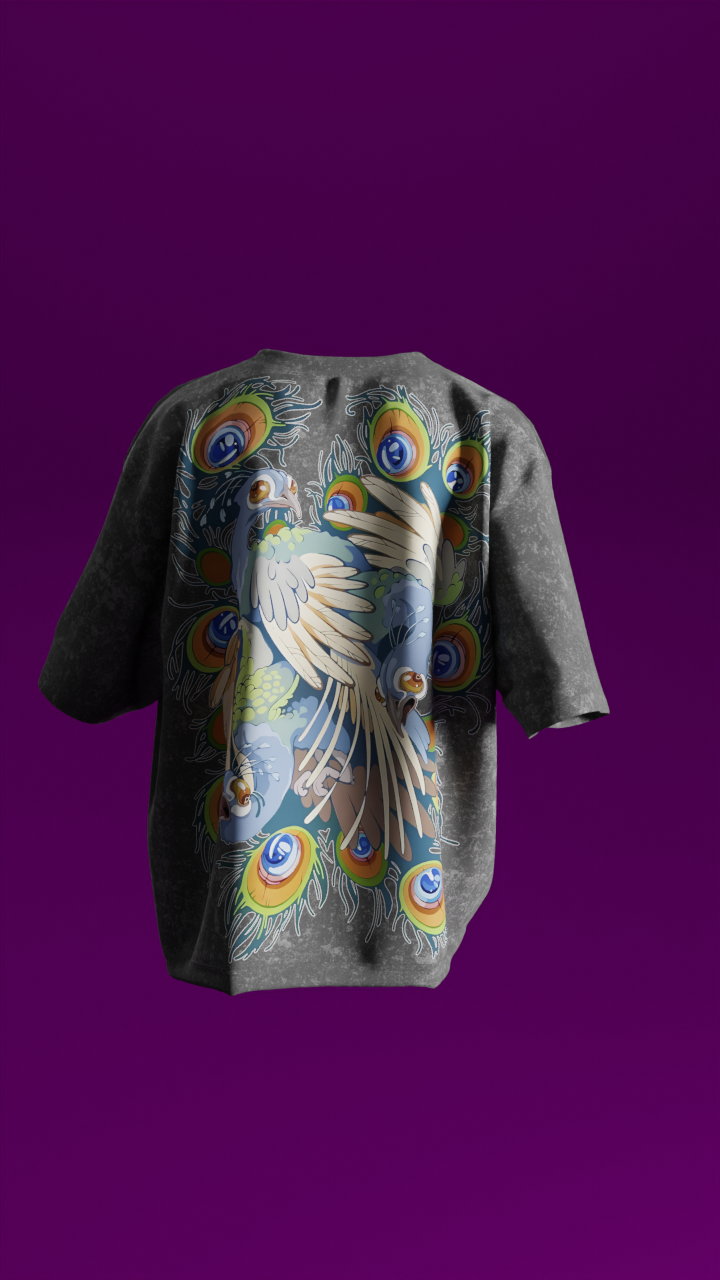 T-shirt Oversize Acide (Model0005)