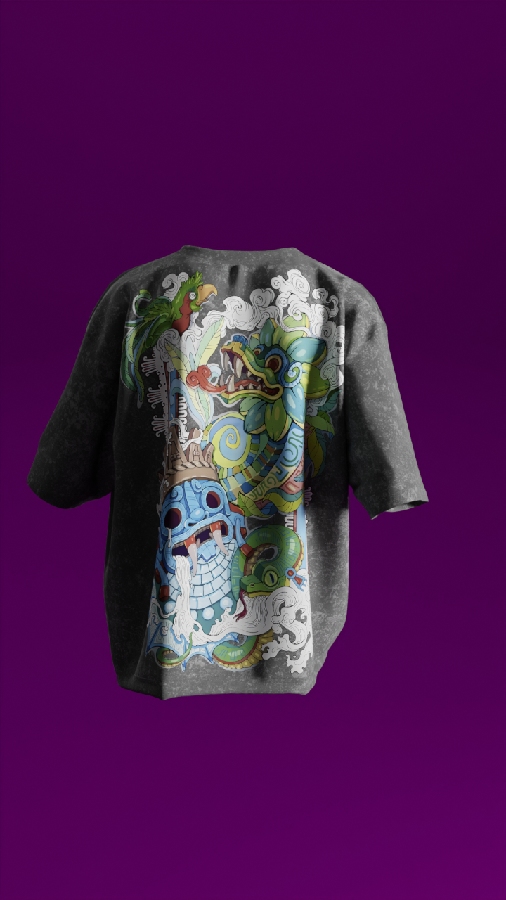 T-shirt Oversize Acide (Model0006)