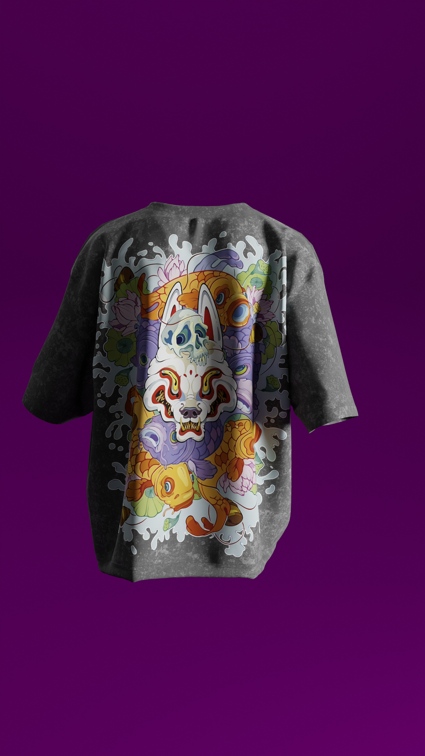 T-shirt Oversize Acide (Model0009)