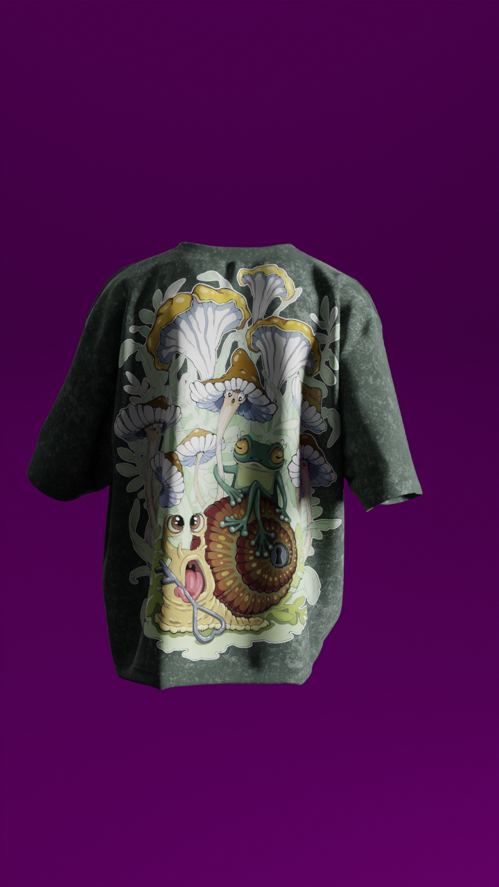 T-shirt Oversize Acide (Model0003)