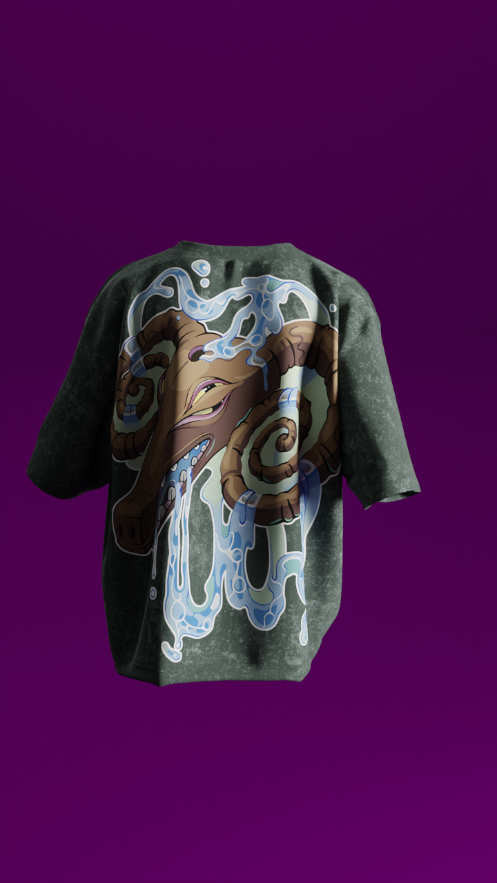 T-shirt Oversize Acide (Model0004)