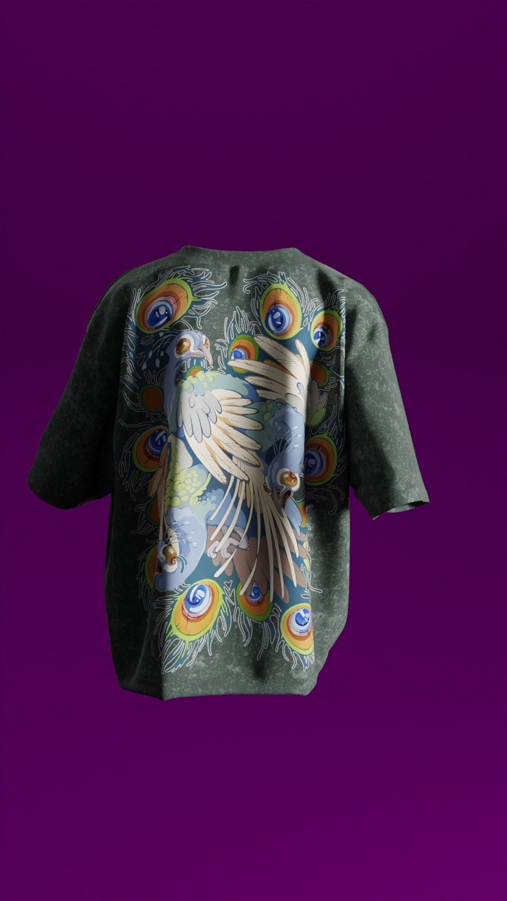 T-shirt Oversize Acide (Model0005)