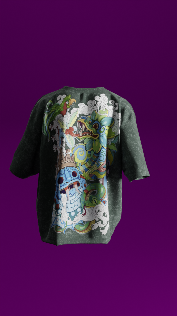 T-shirt Oversize Acide (Model0006)