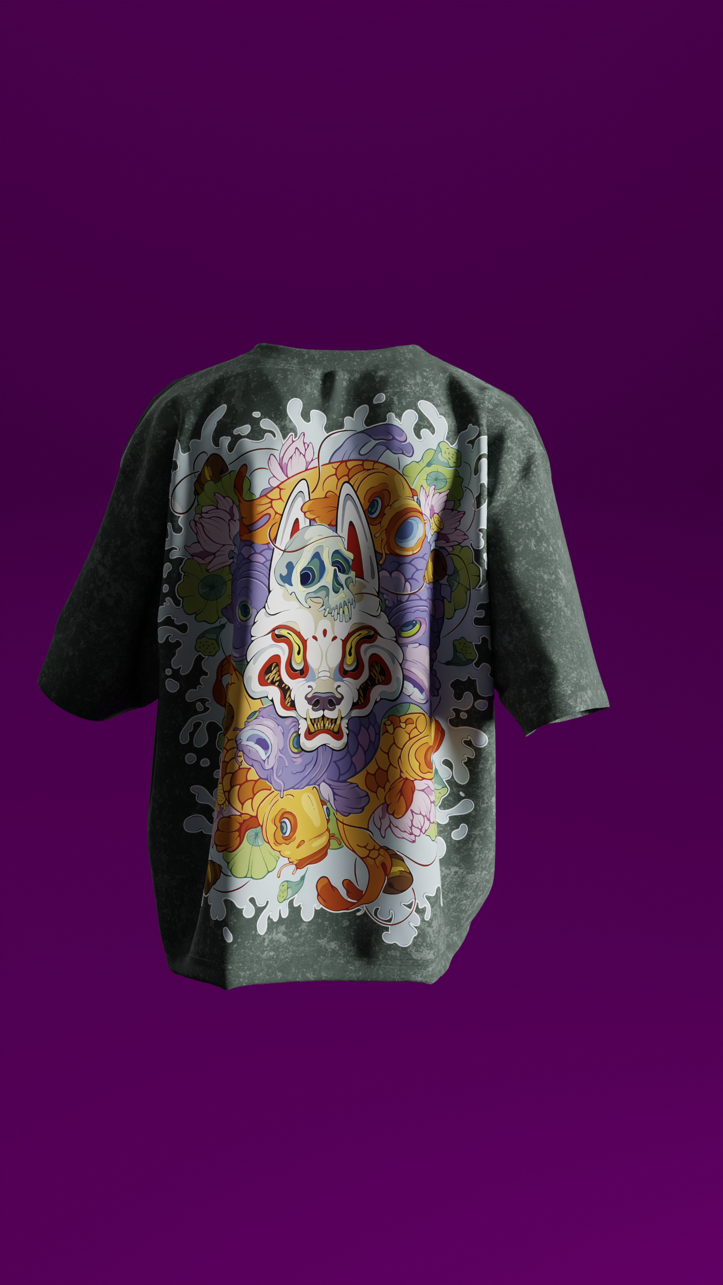 T-shirt Oversize Acide (Model0009)