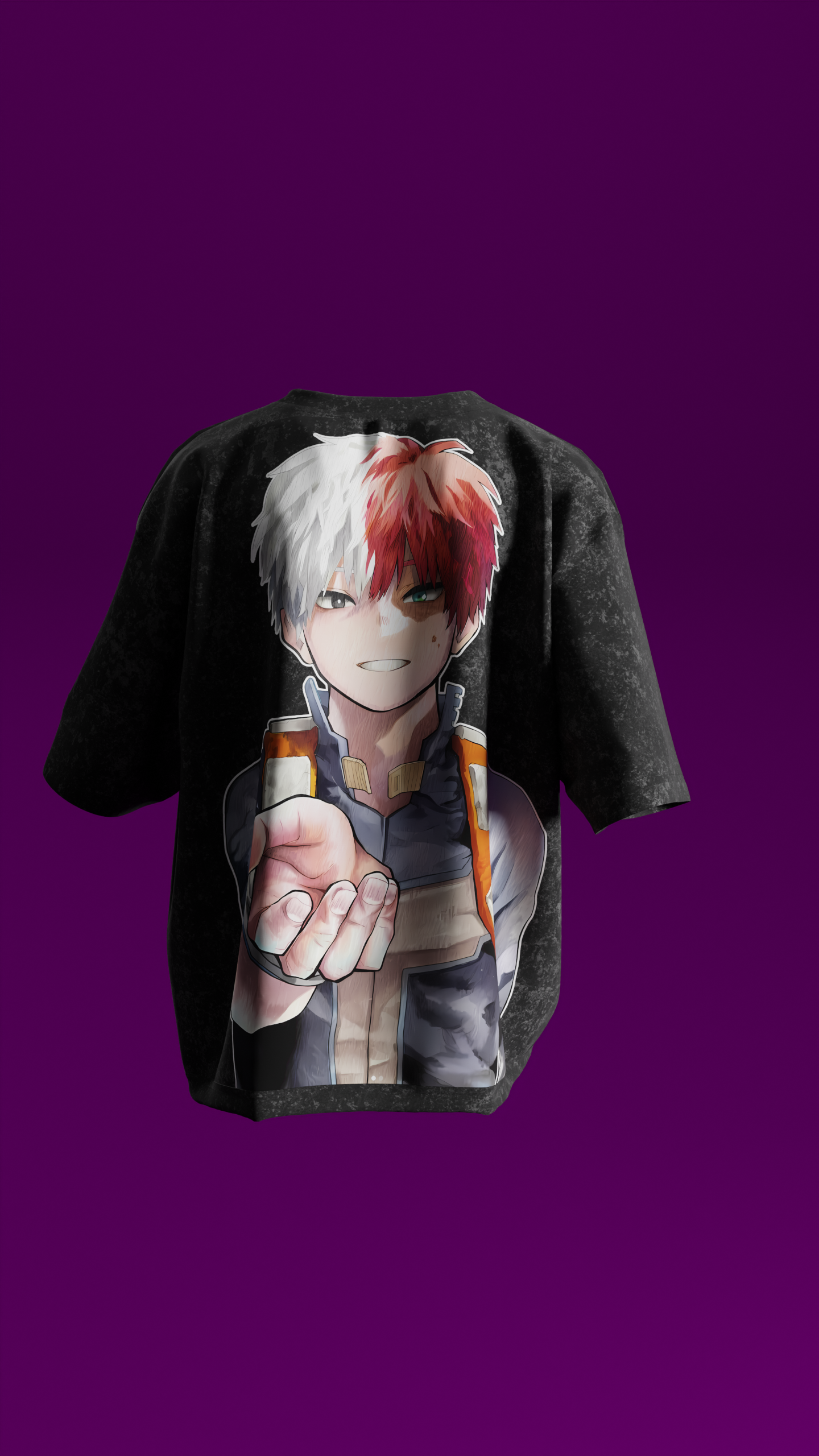 T-shirt Oversize Acide Wash | Shoto (MHA0003)