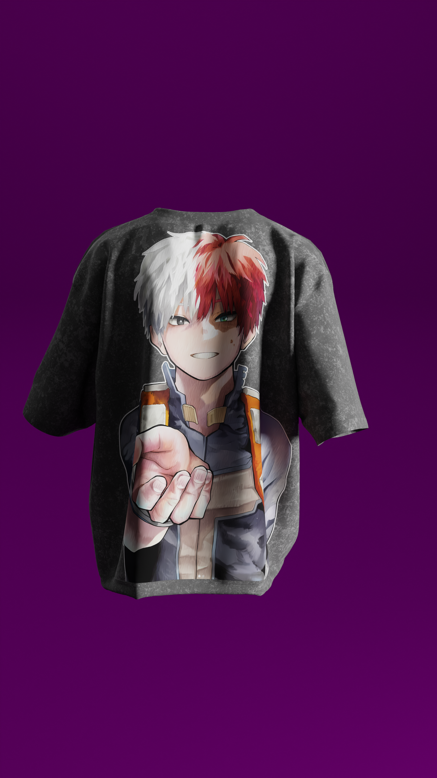 T-shirt Oversize Acide Wash | Shoto (MHA0003)