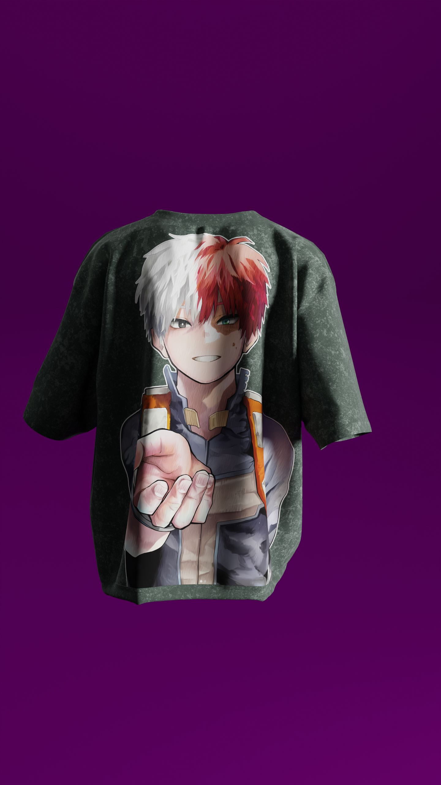 T-shirt Oversize Acide Wash | Shoto (MHA0003)