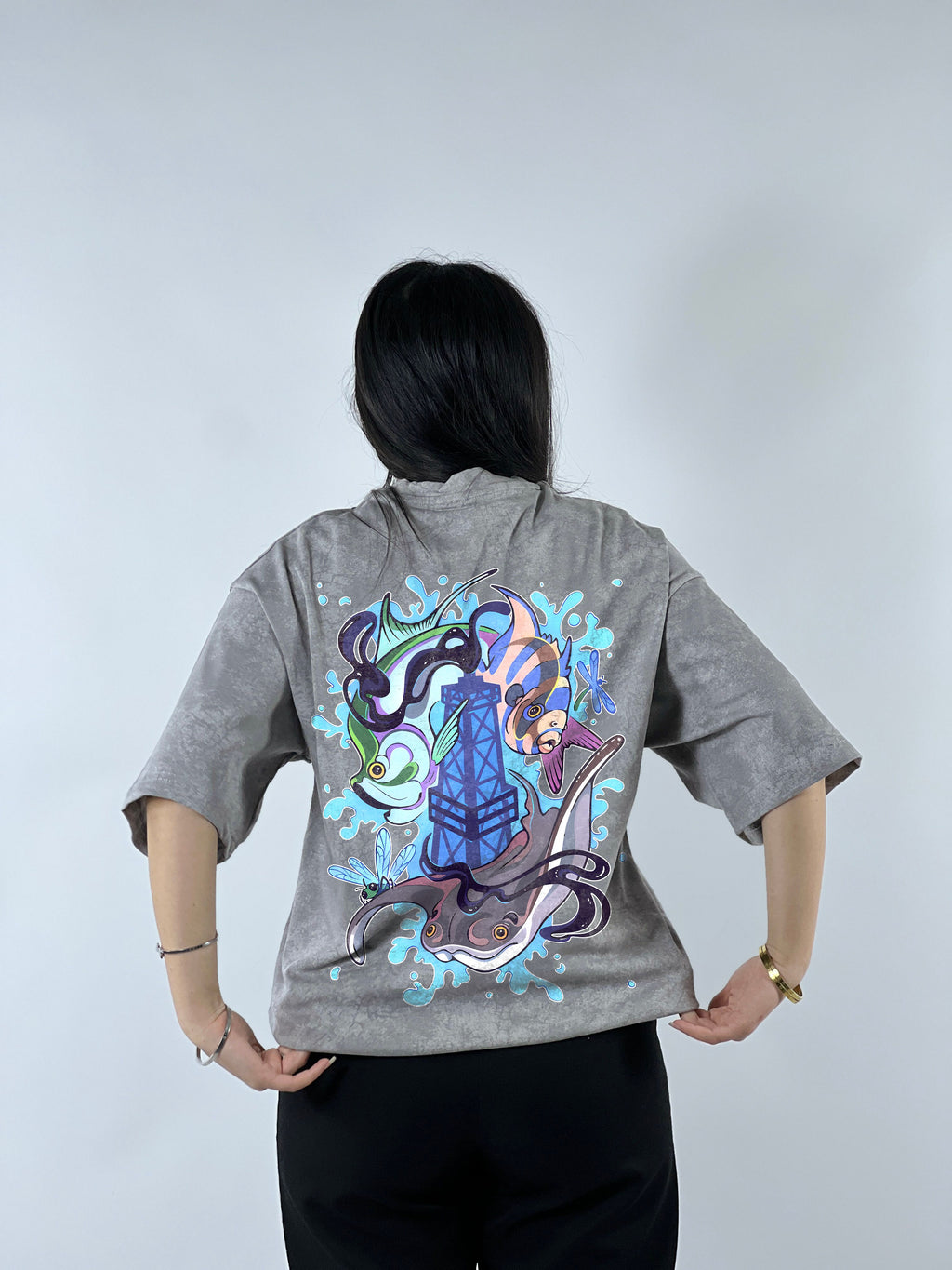 T-shirt Oversize Acide (Model0007)