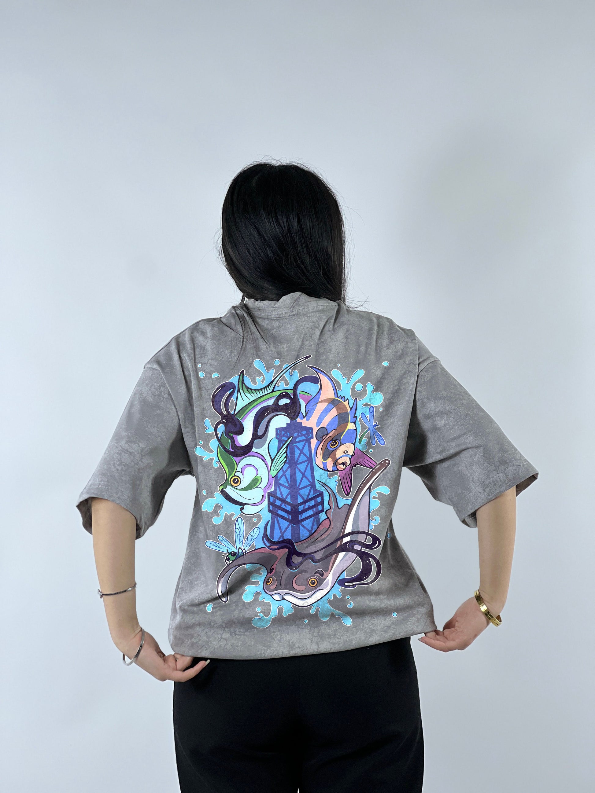 T-shirt Oversize Acide (Model0007)