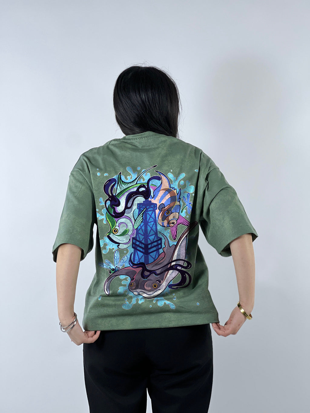 T-shirt Oversize Acide (Model0007)
