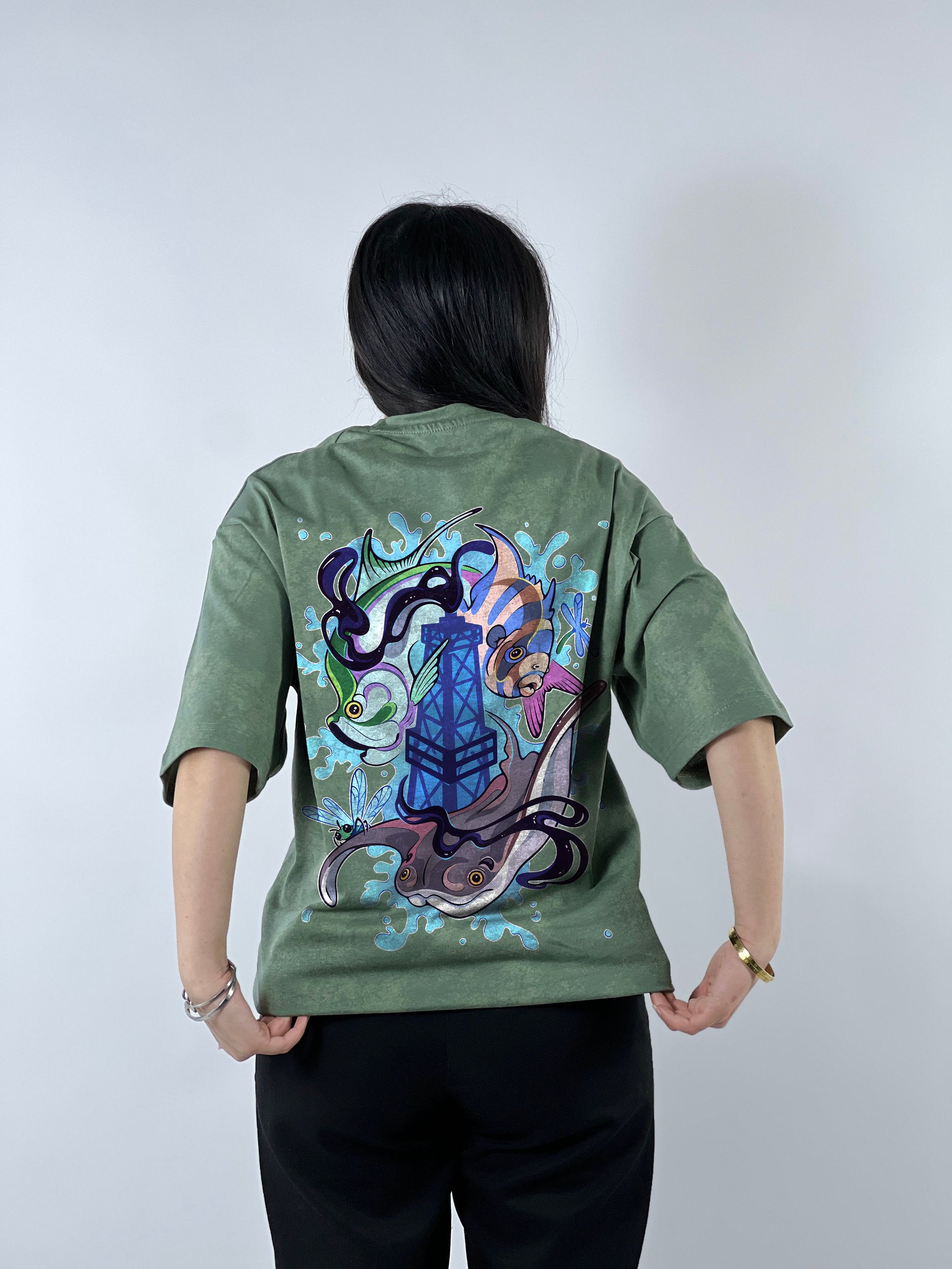 T-shirt Oversize Acide (Model0007)