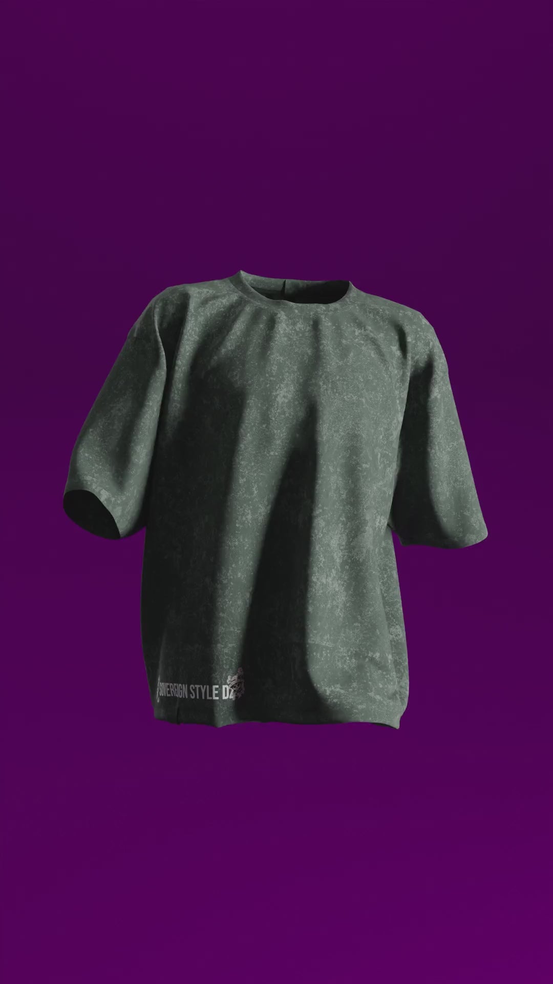 T-shirt Oversize Acide Wash Luffy | Mugiwara (OP0002)