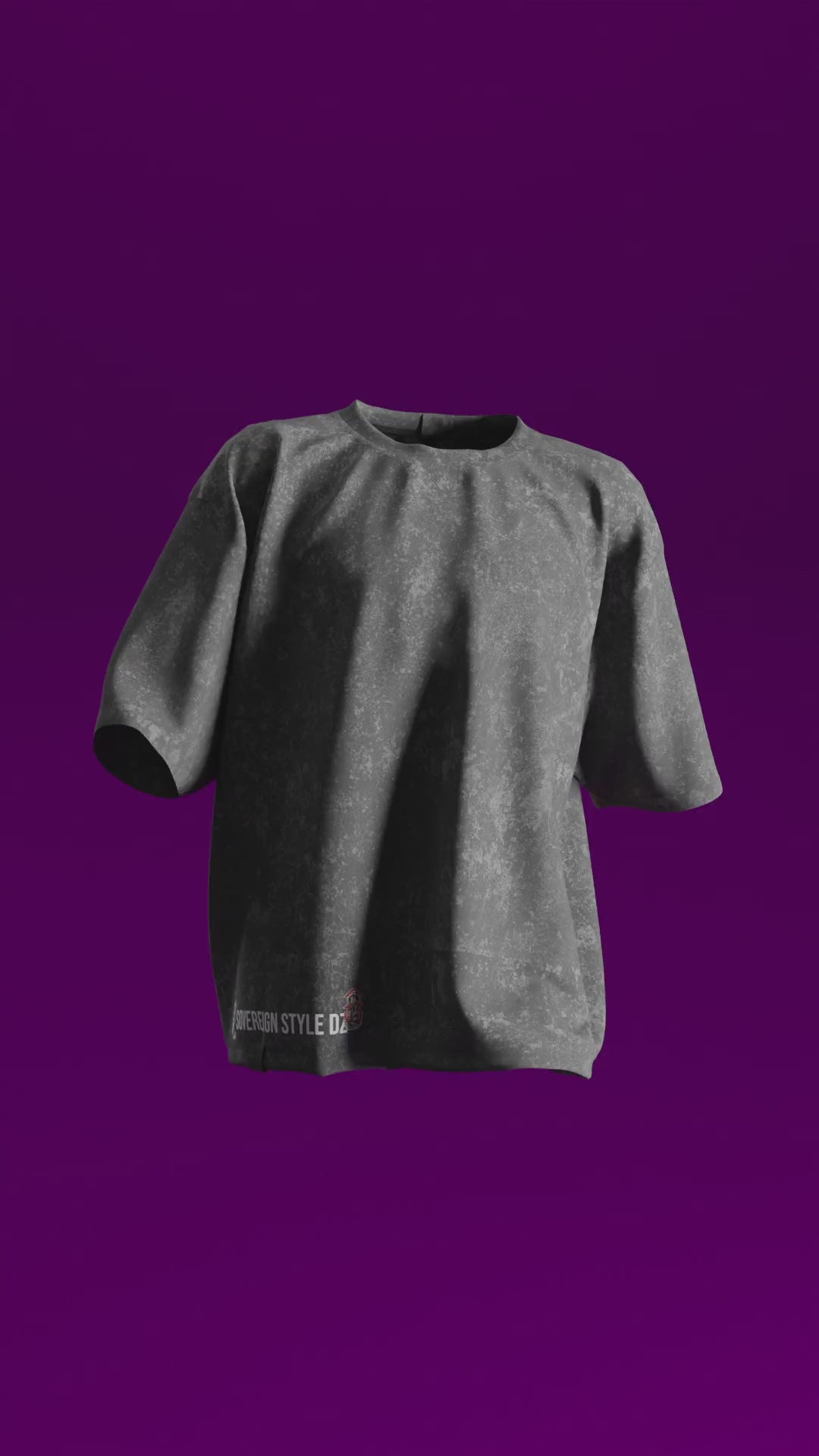 T-shirt Oversize Acide Wash Luffy | Mugiwara (OP0001)