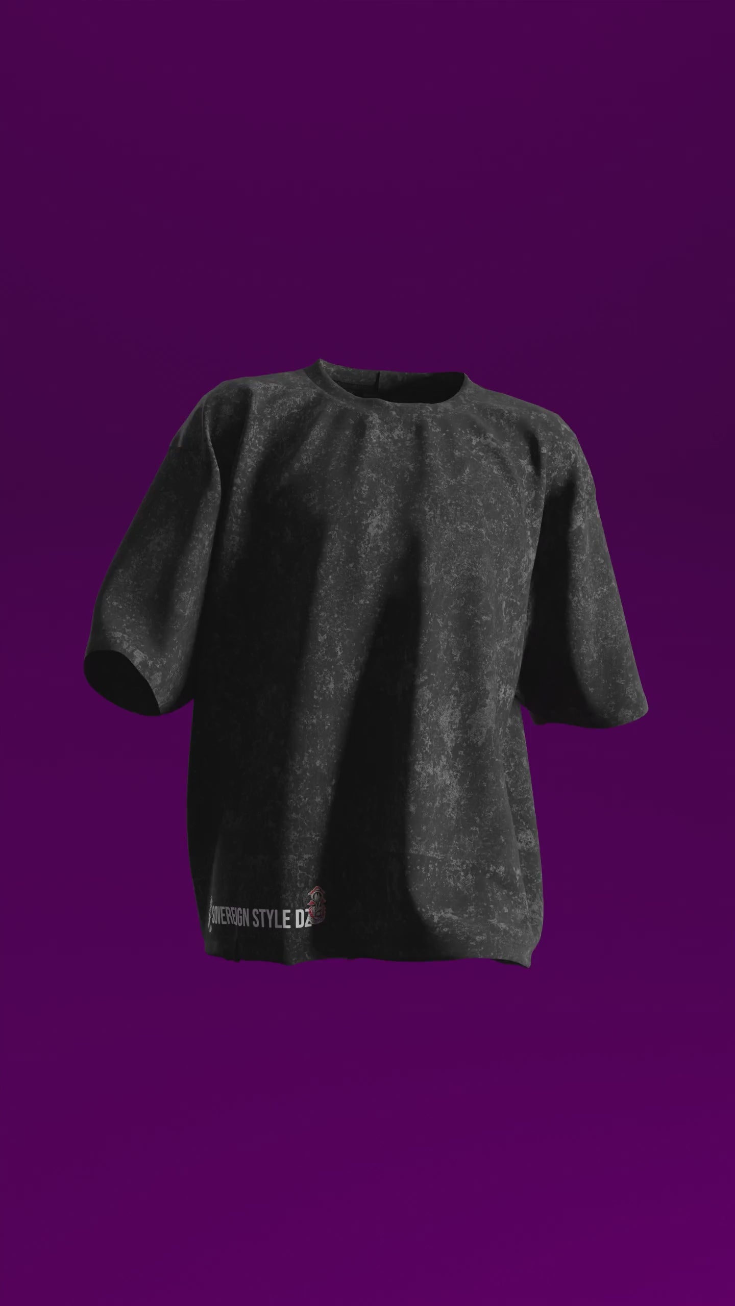 T-shirt Oversize Acide Wash Luffy | Mugiwara (OP0001)